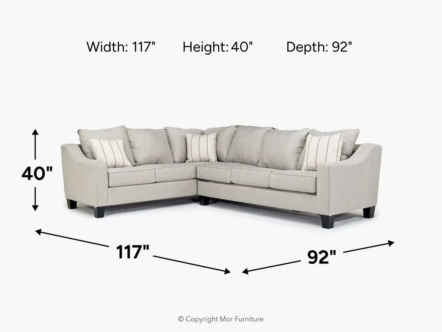 LUCYCHRC4:Lucy Queen Sleeper Tux Sectional With Mattress, 