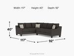 LUCYCHR01:Lucy Tux Sofa Sectional, 