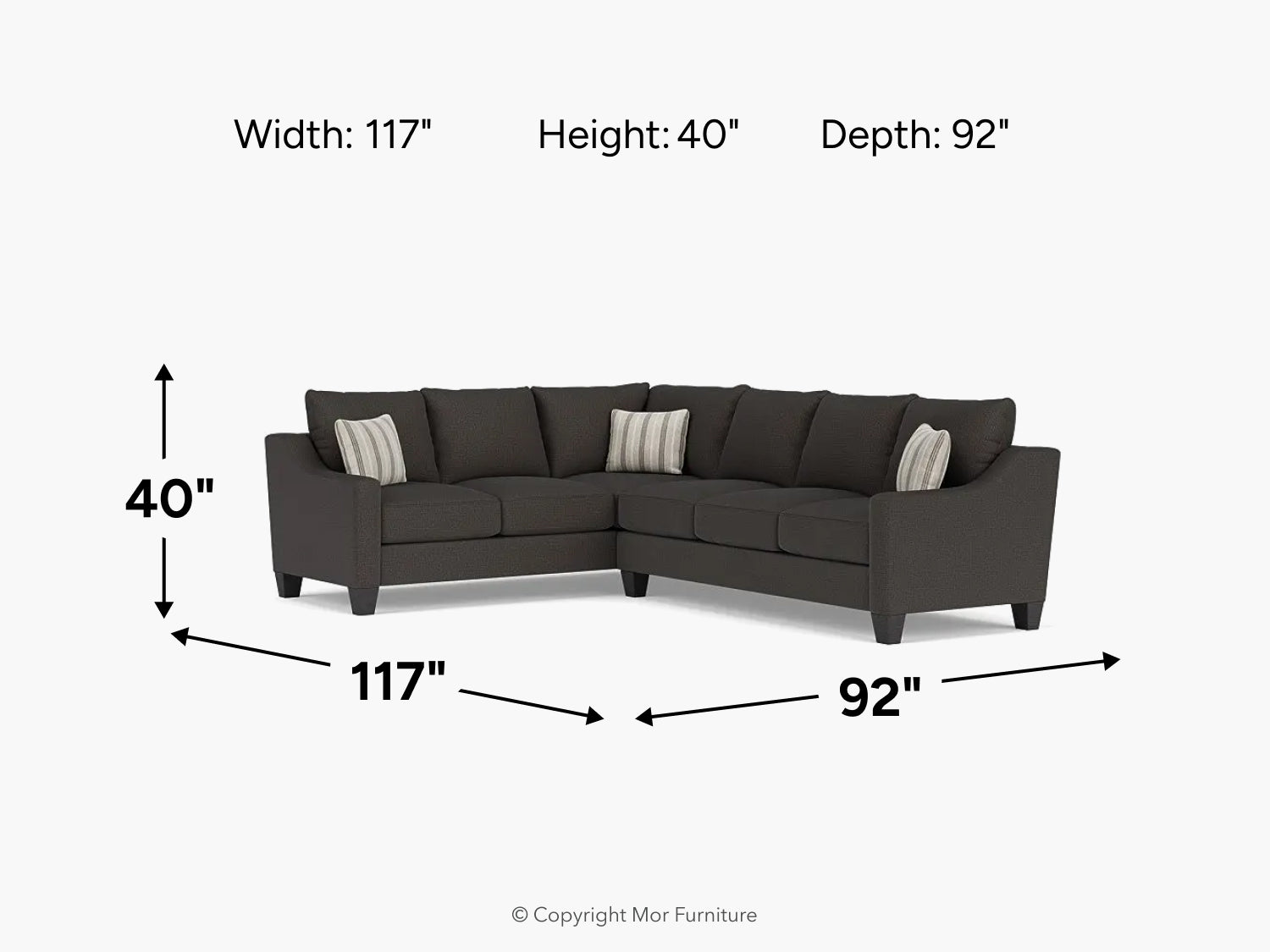 LUCYCHR01:Lucy Tux Sofa Sectional, 