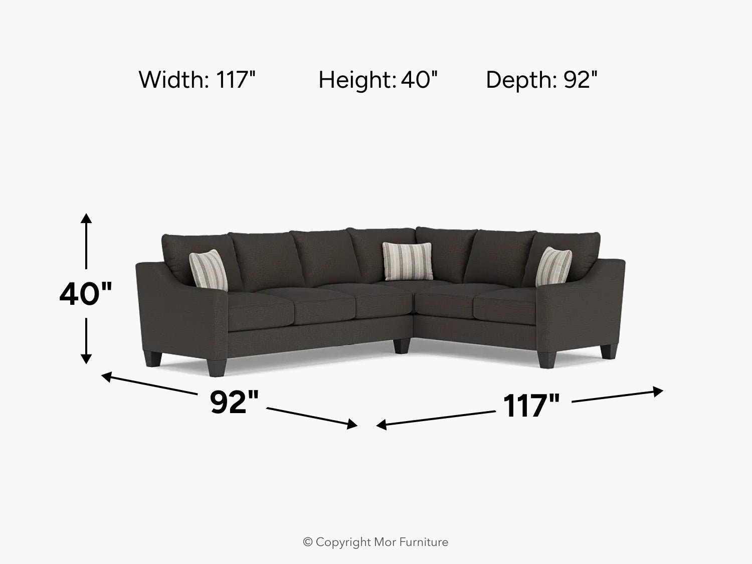 LUCYCHR02:Lucy Tux Sofa Sectional, 