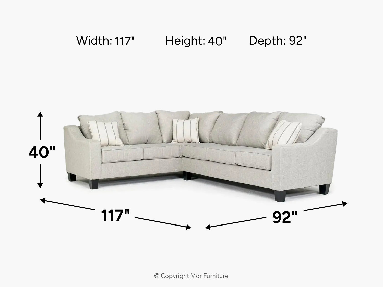 LUCYLIN01:Lucy Tux Sofa Sectional, 