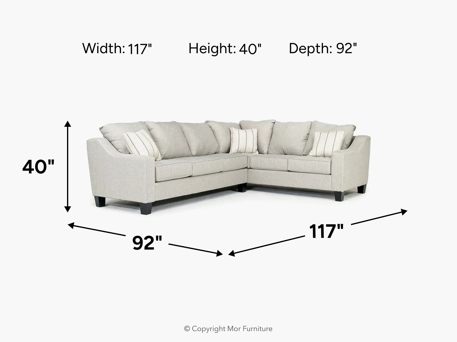 LUCYLIN02:Lucy Tux Sofa Sectional, 