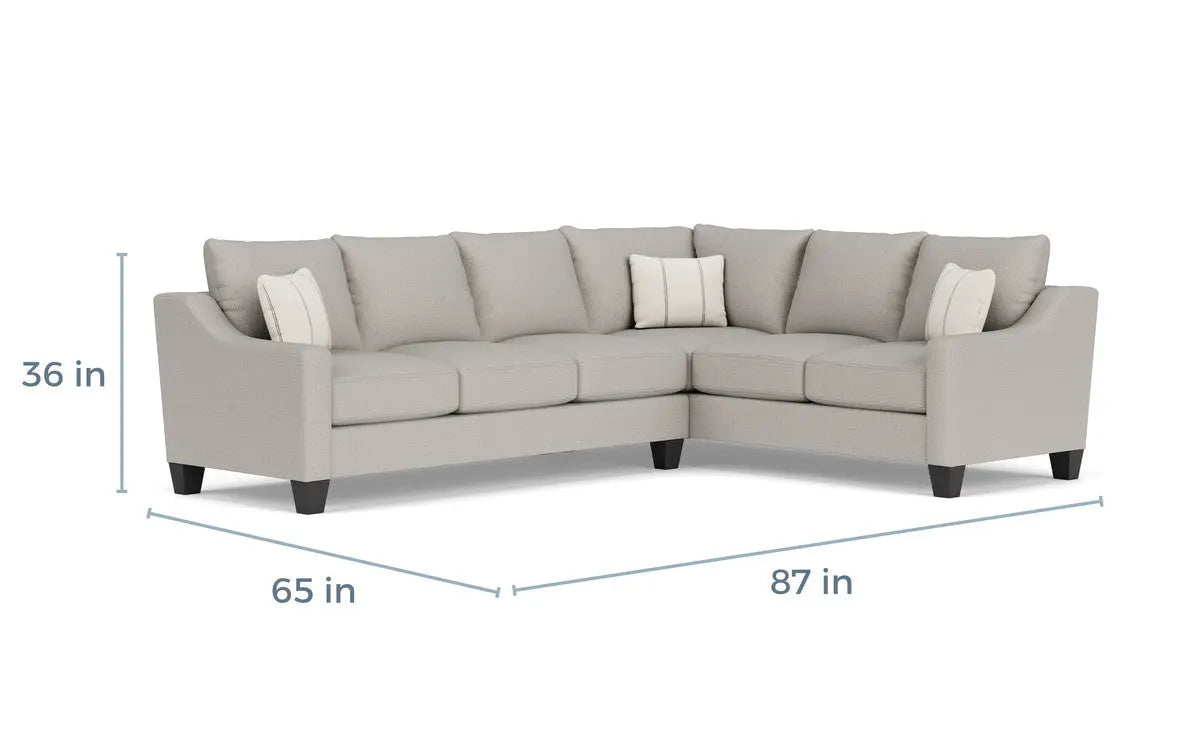 LUCYLIN02:Lucy Tux Sofa Sectional, 