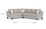 LUCYLIN01:Lucy Tux Sofa Sectional, 