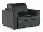 301115463:Luigi Twin Sleeper Chair in Black, Image 1