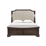 LYNDHUR24:Lyndhurst Sleigh Bed With Stor, Front