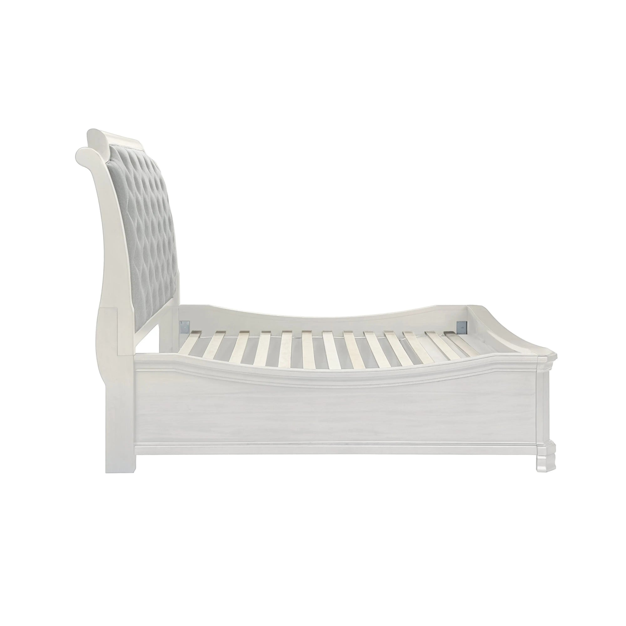 LYNDHUR04:Lyndhurst Sleigh Bed With Stor, Side