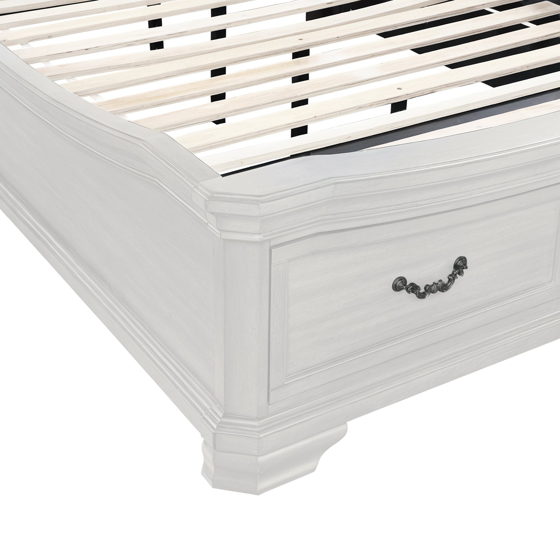 LYNDHUR01:Lyndhurst Sleigh Bed With Stor, 