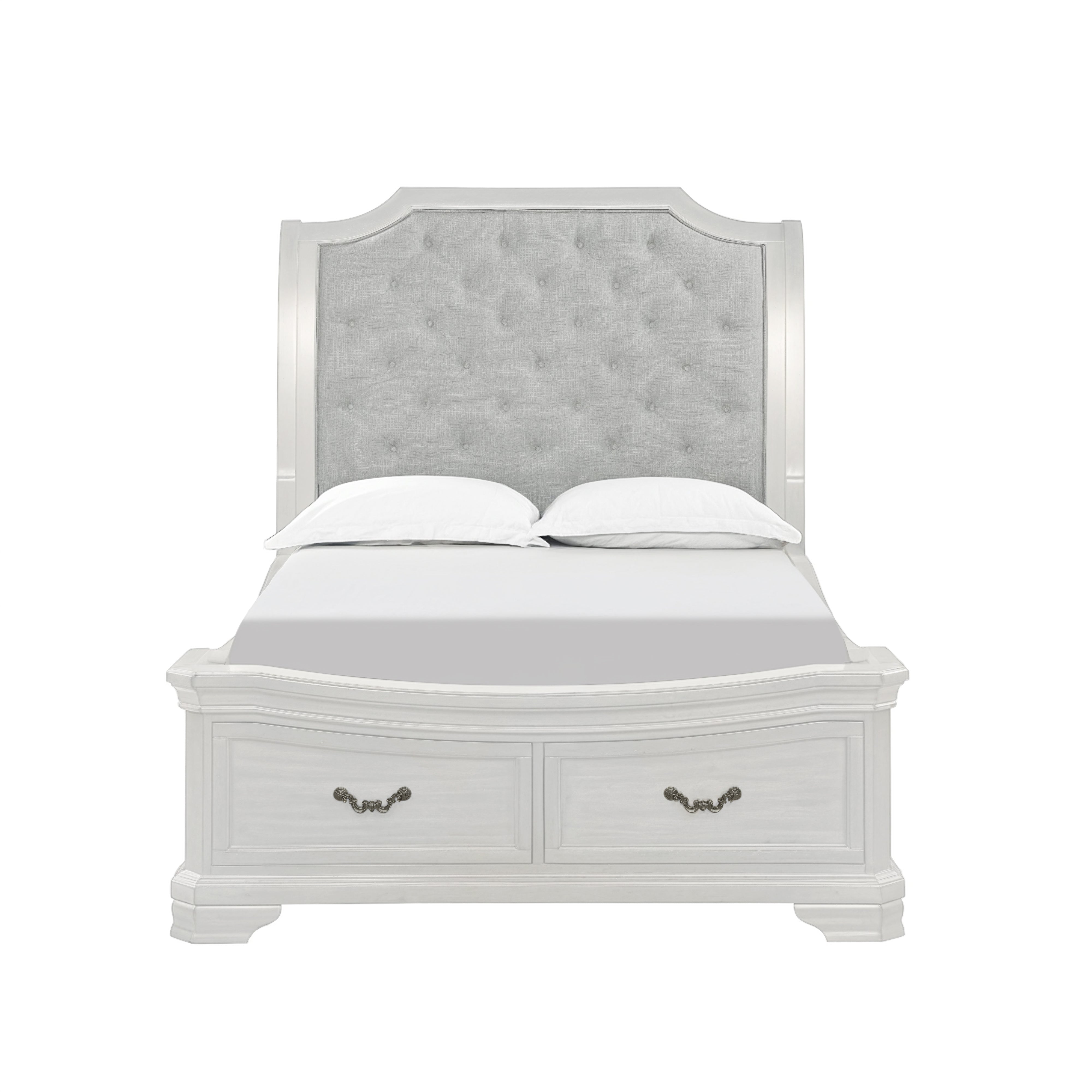LYNDHUR00:Lyndhurst Sleigh Bed With Stor, Front