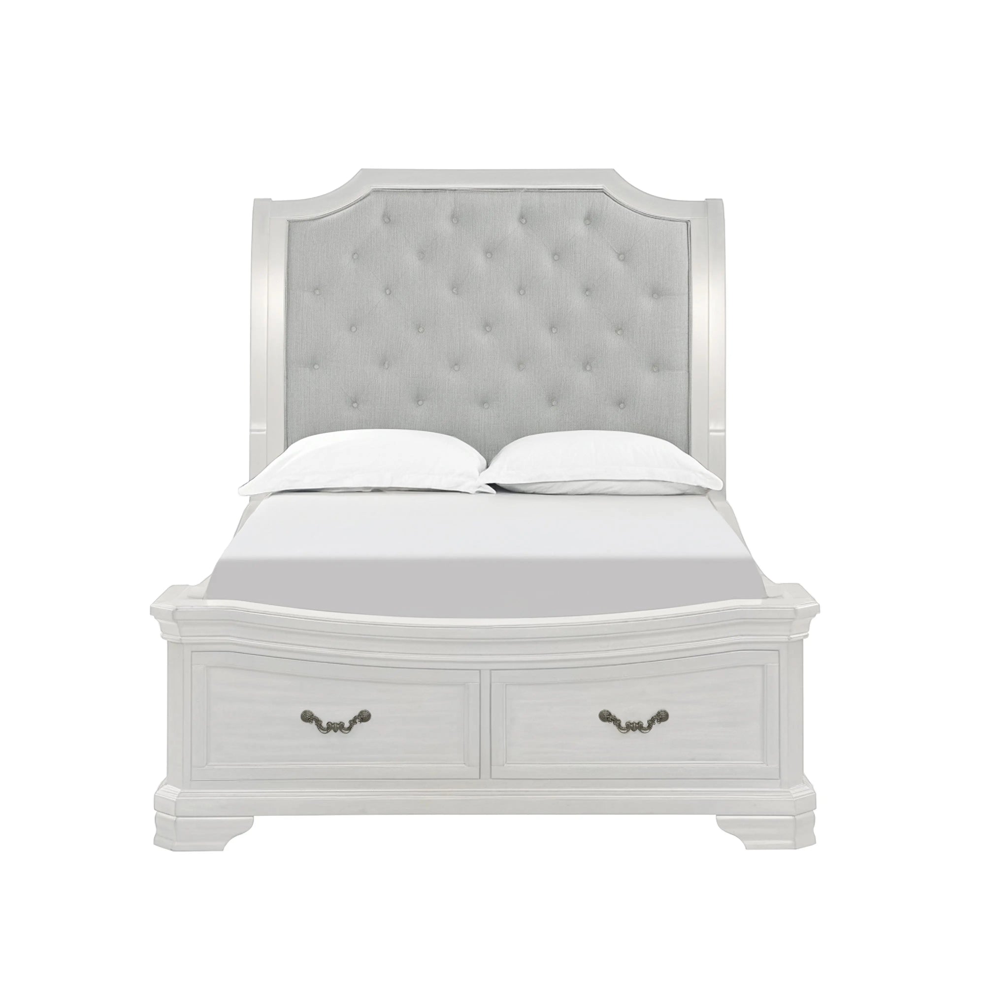 LYNDHUR00:Lyndhurst Sleigh Bed With Stor, Front