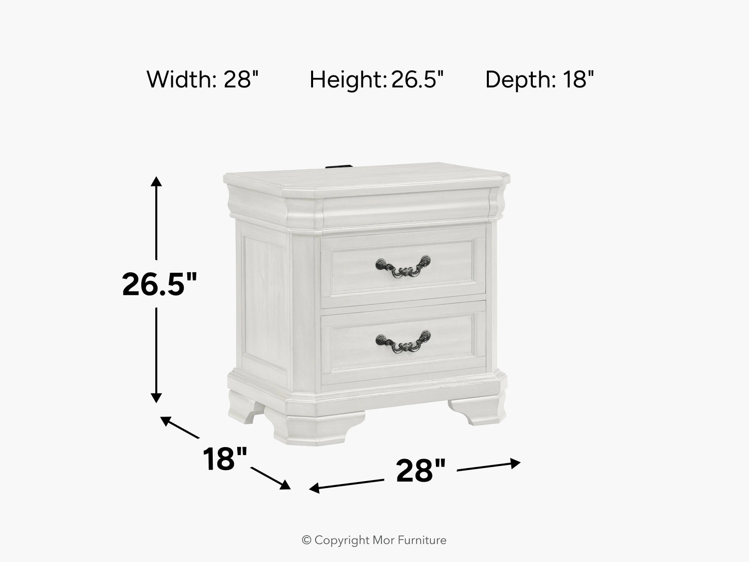 791603387:Lyndhurst Nightstand, 