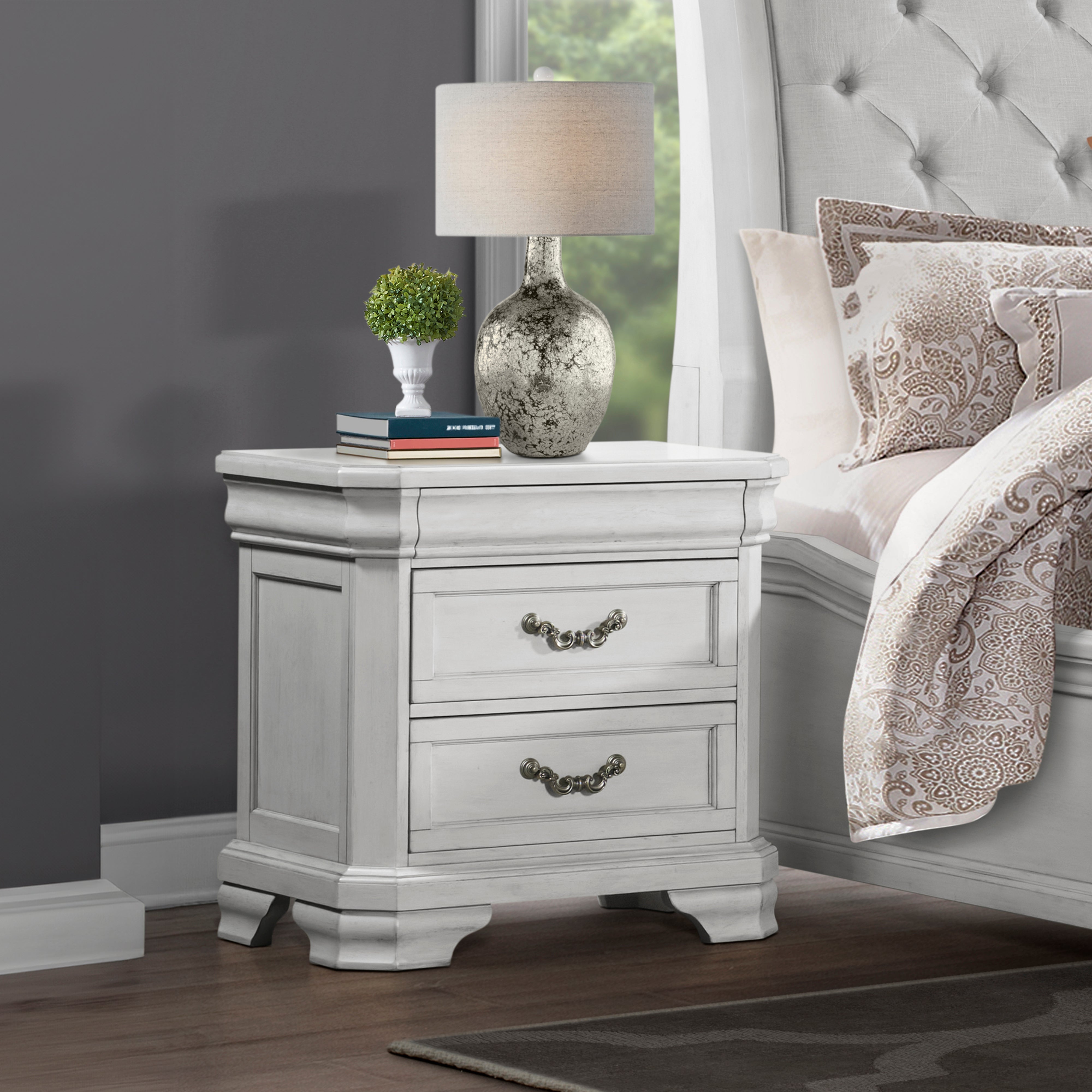 791603387:Lyndhurst Nightstand, Styled