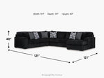 MIDNIGH07:Midnight Madness 3 Piece Secti, 
