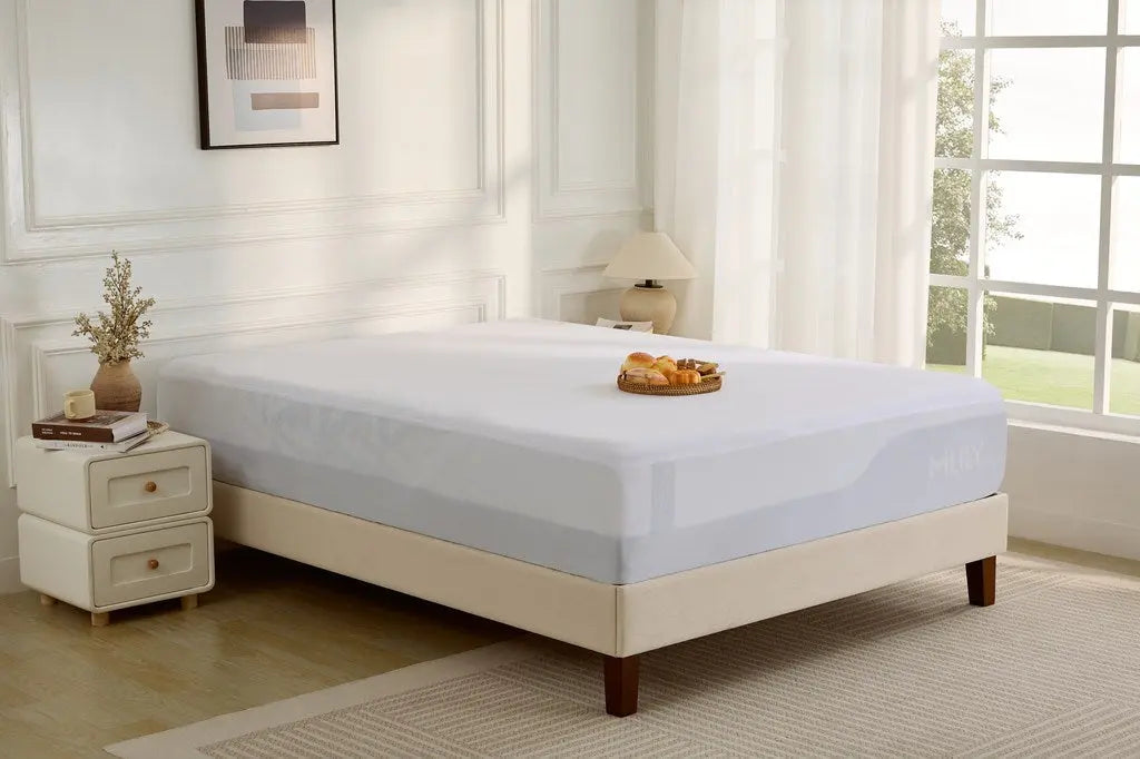 851346459:Mlily Bamboo Mattress Protecto, 