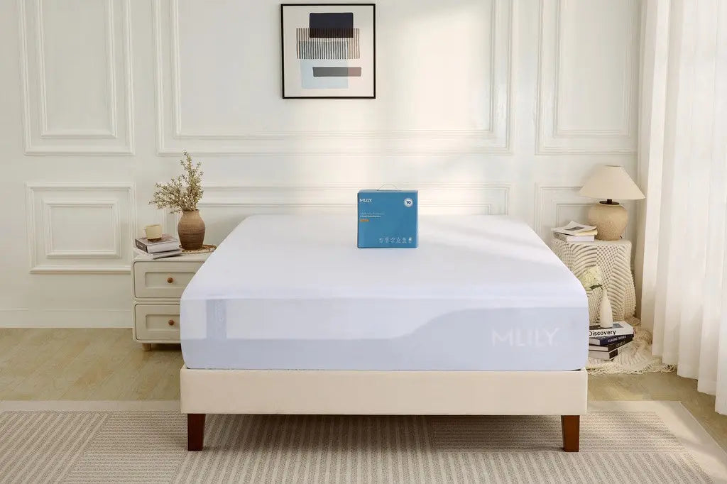 189728376:Mlily Bamboo Mattress Protecto, 