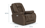 037449194:Malibu 3 Power Recliner, 