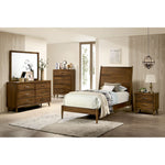 MALIBU056:Malibu Panel Bed & Dresser & M, Styled
