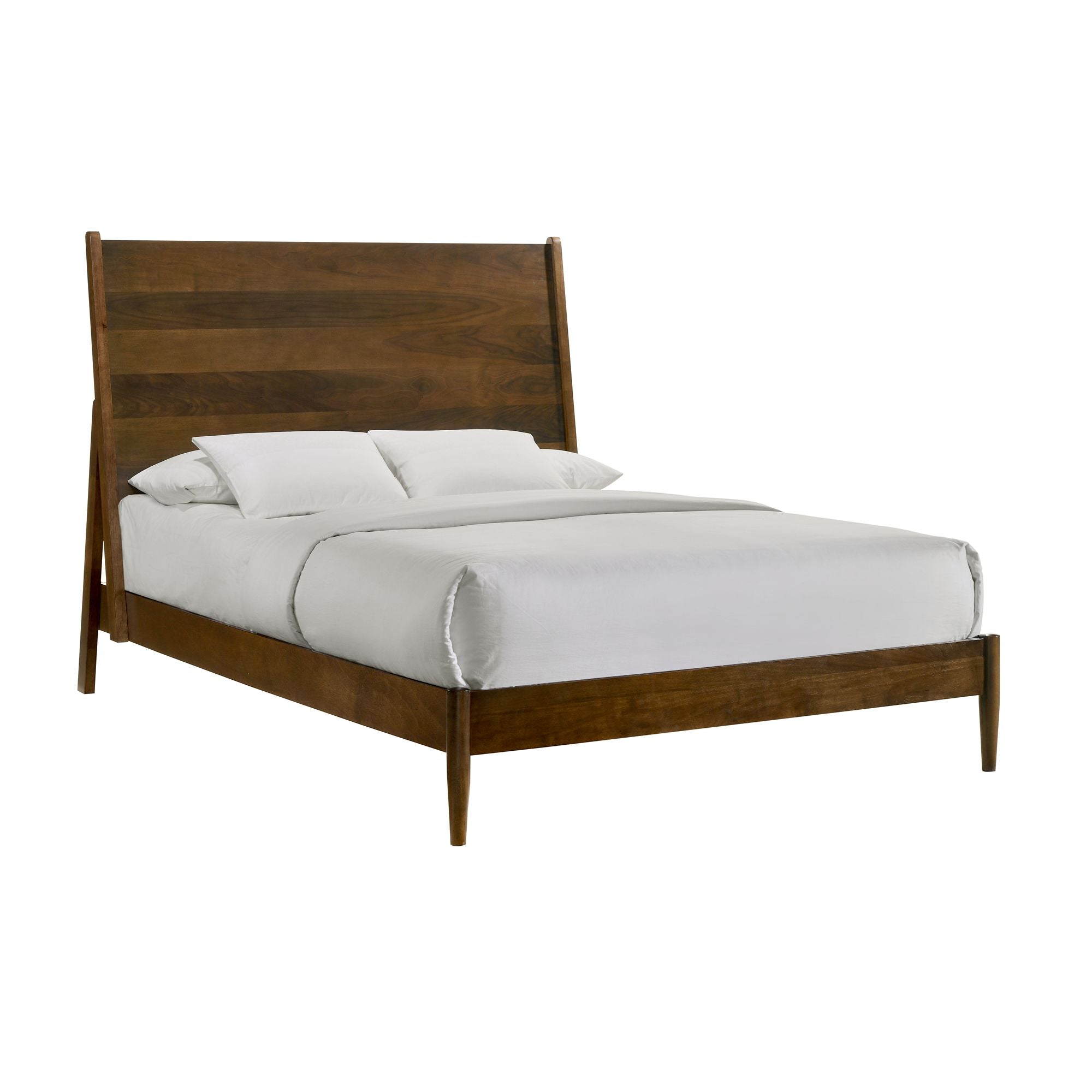 MALIBU051:Malibu Panel Bed, AngledAngle