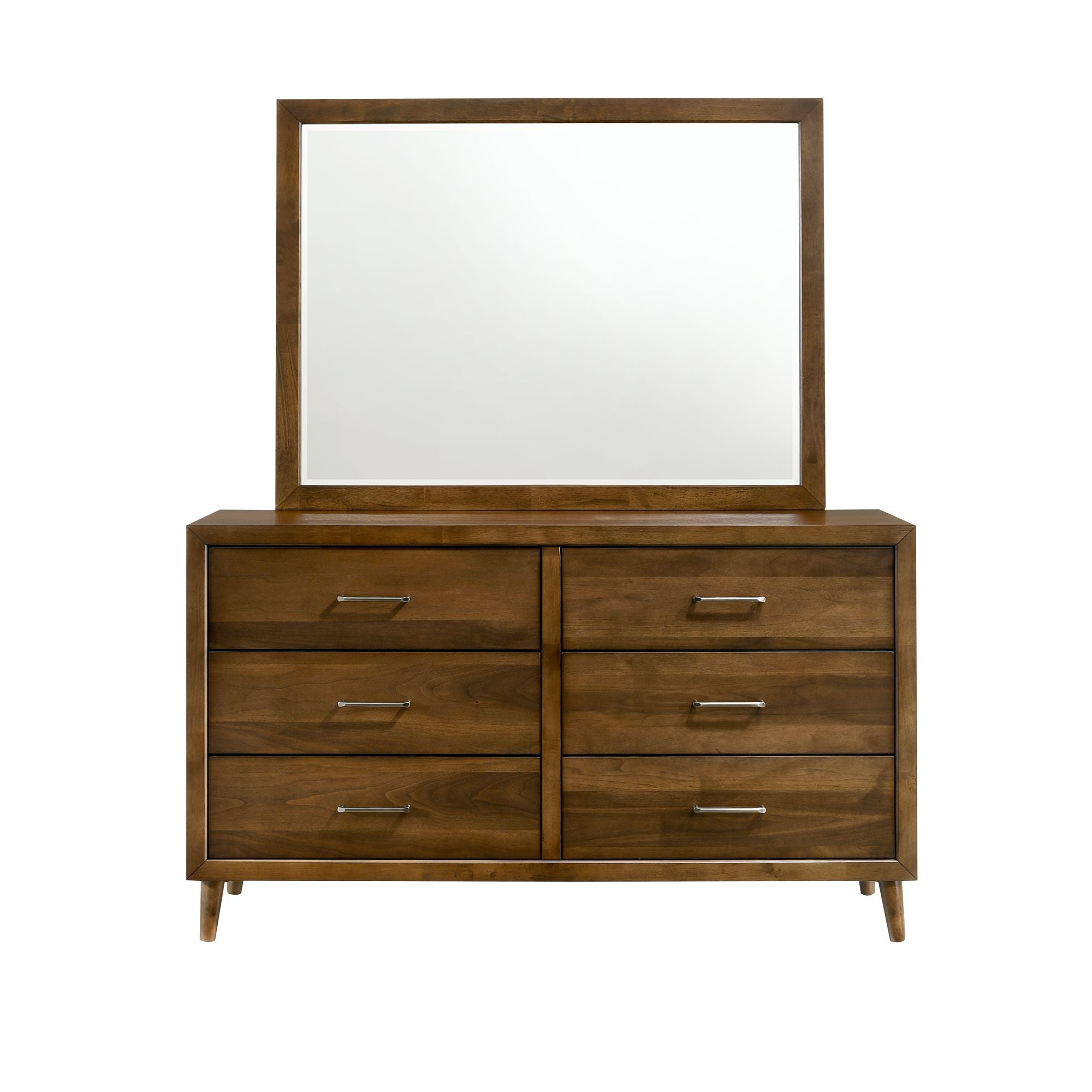 MALIBU058:Malibu Panel Bed & Dresser & M, Front