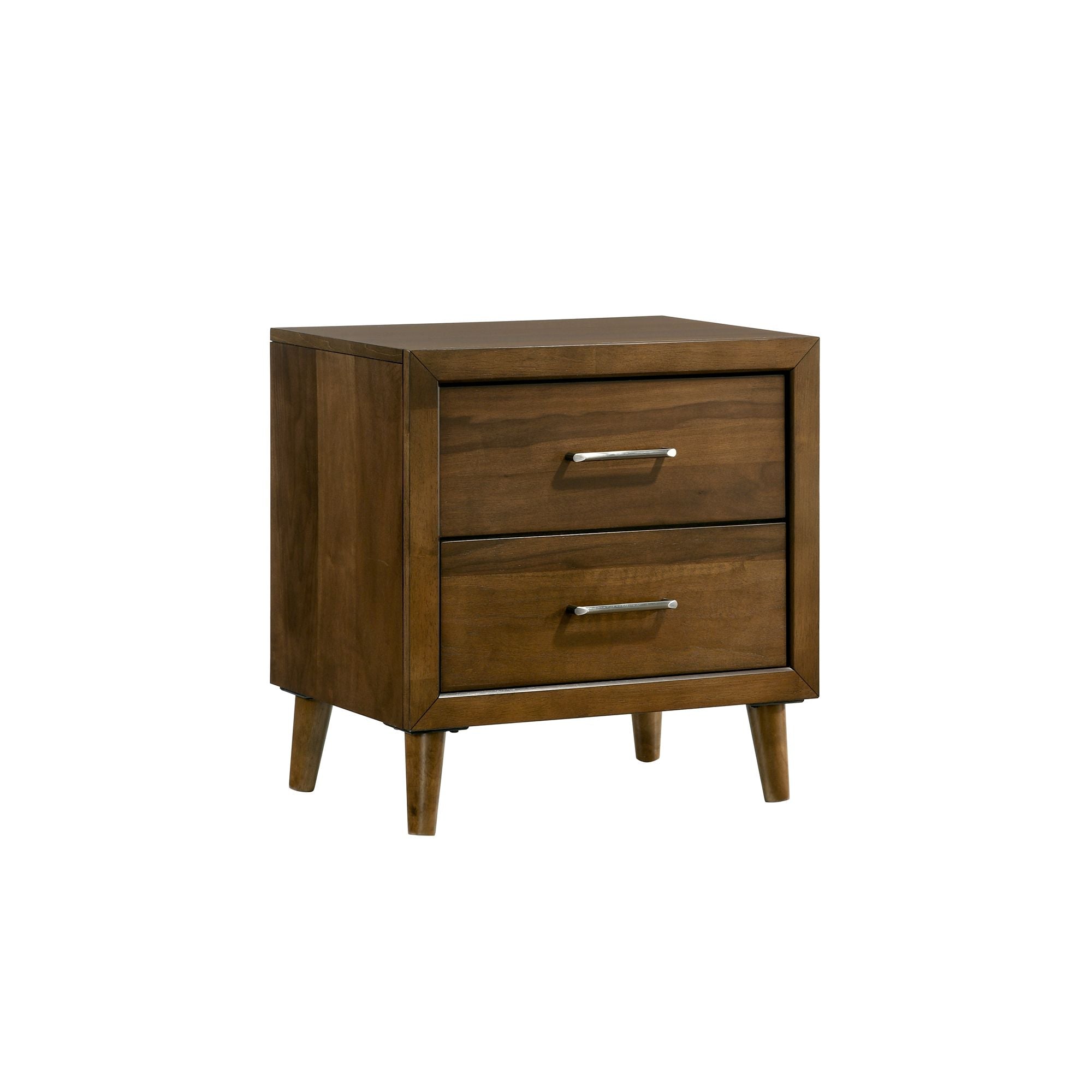 MALIBU056:Malibu Panel Bed & Dresser & M, AngledAngle