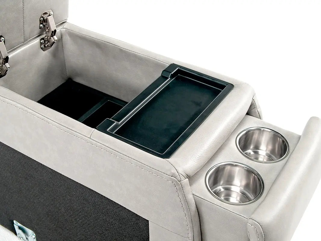 620665243:/canto/Malibu_Power_Console_w_USB_Charger_in_Platinum_Leather_Open_Detailed.jpg