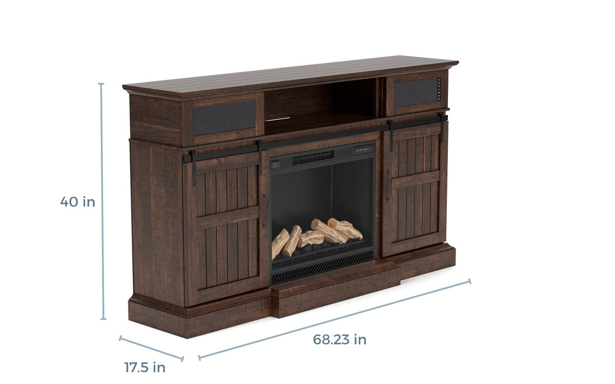367367372:Manning Fireplace Console, 