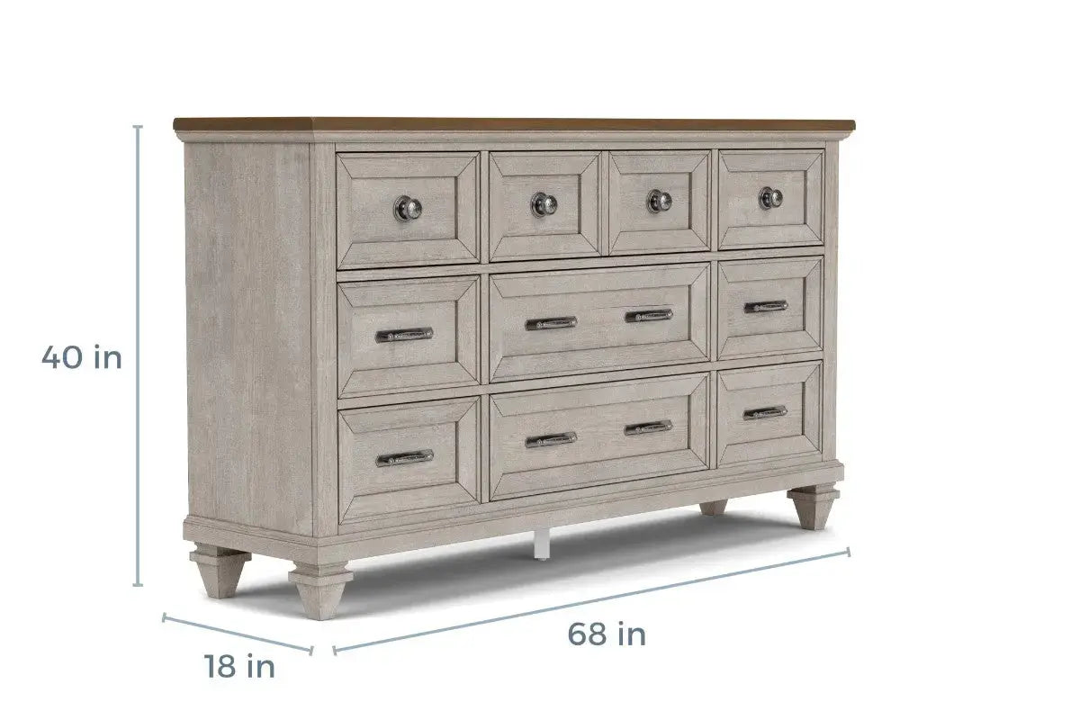 MARIANA07:Mariana Panel Bed & Dresser & , 