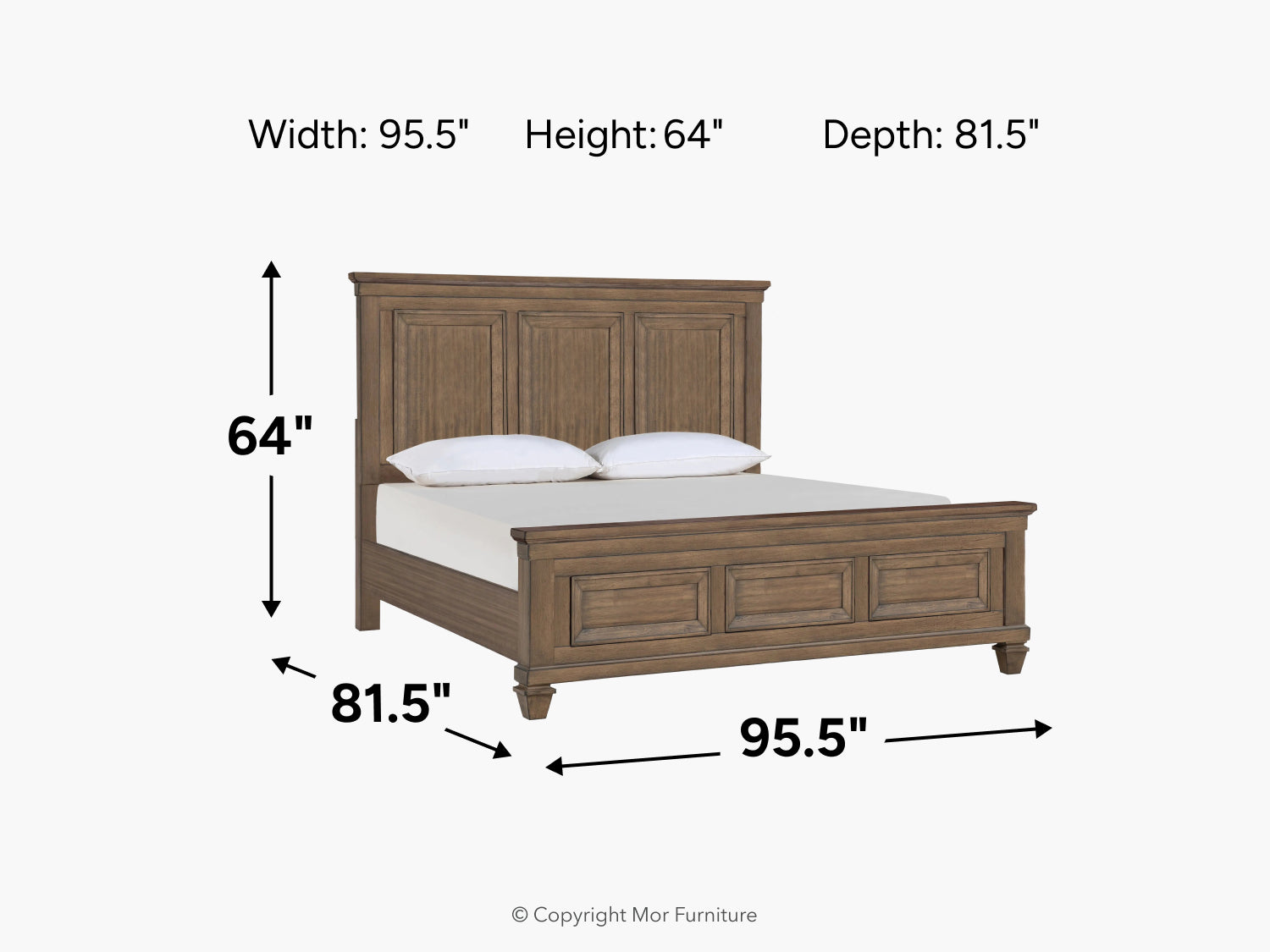 MARIANA19:Mariana Panel Bed, 