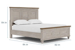 MARIANA02:Mariana Panel Bed, 
