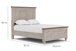 MARIANA00:Mariana Panel Bed, 