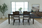 MARIANA50:Mariana Dining Table & 4 Chair, StyledFront