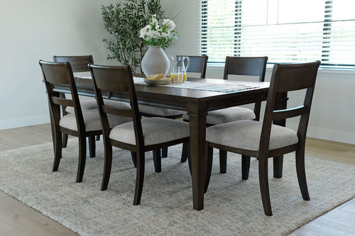 MARIANA51:Mariana Dining Table & 6 Chair, Styled