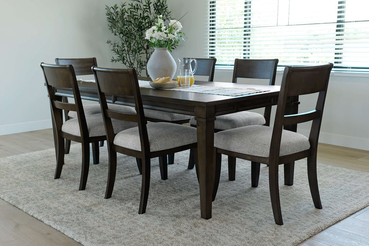 MARIANA51:Mariana Dining Table & 6 Chair, Styled