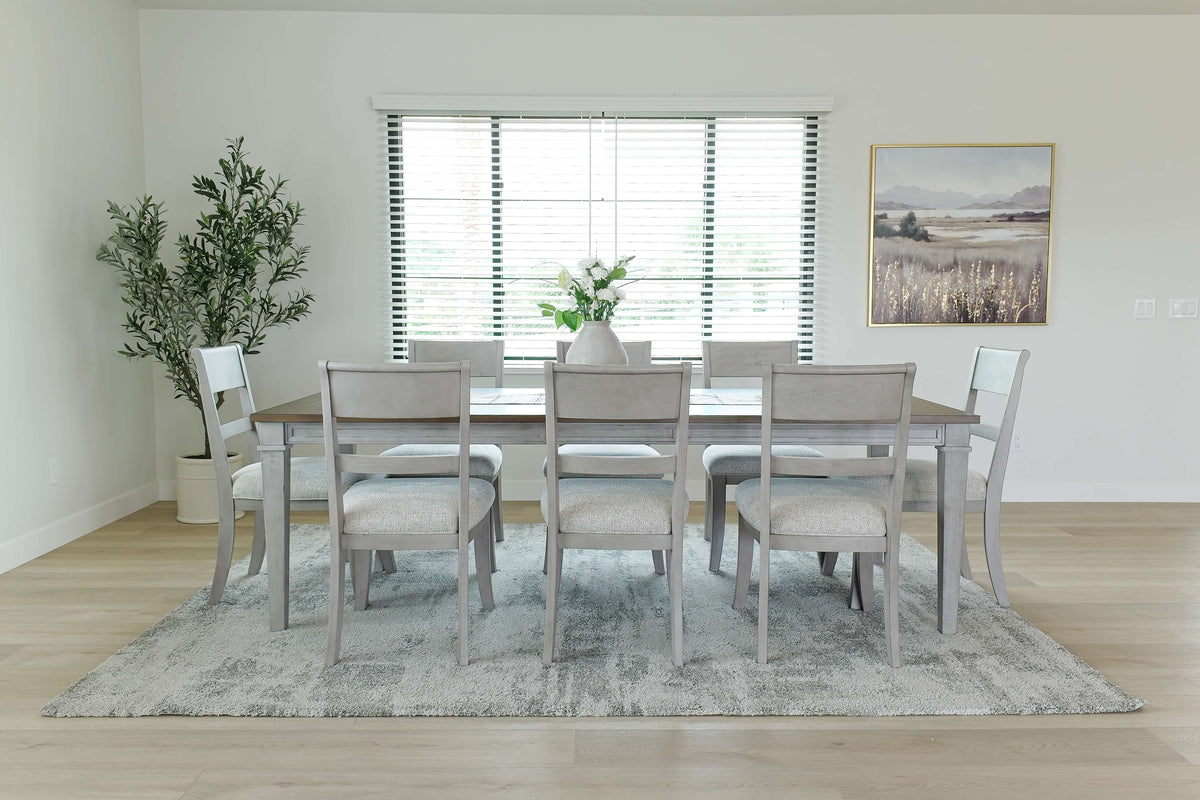 MARIANA65:Mariana Dining Table & 8 Chair, StyledFront