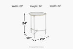 230159677:Marilyn End Table,