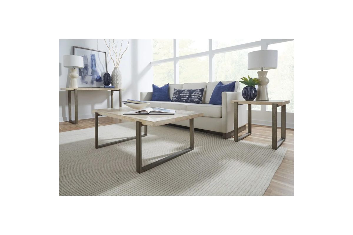 473017257:Ariela Sofa Table, Styled