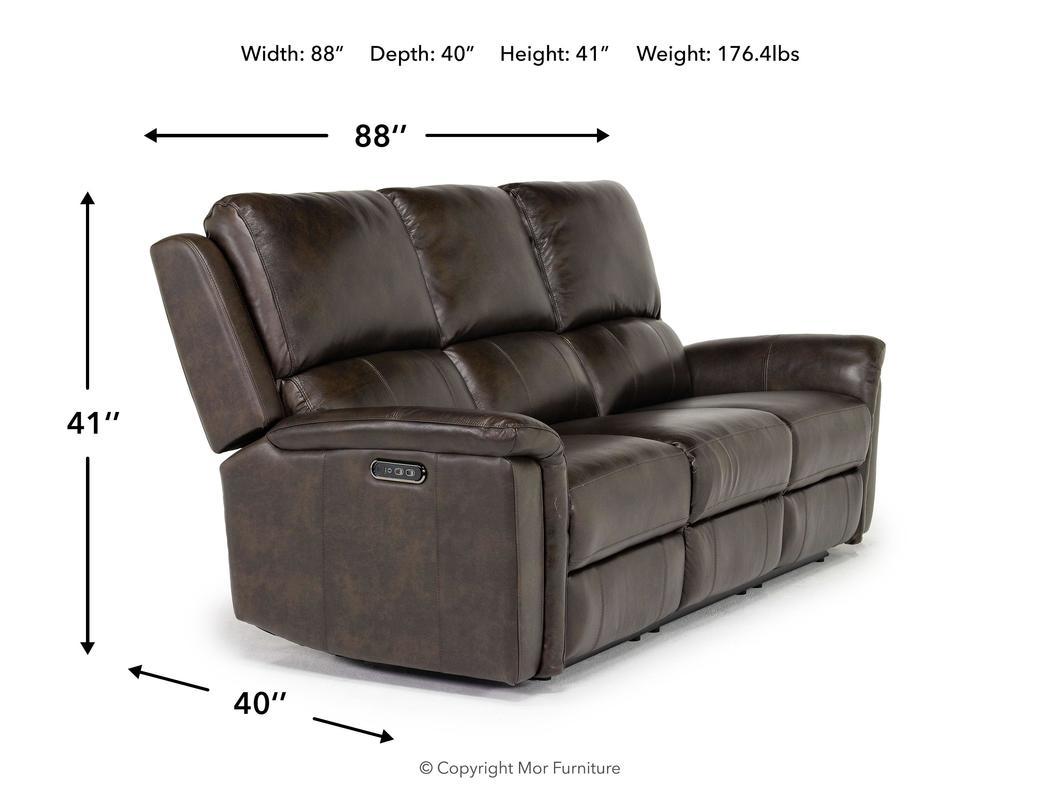 662131797:Martina 2 Power Sofa, AngledAngle