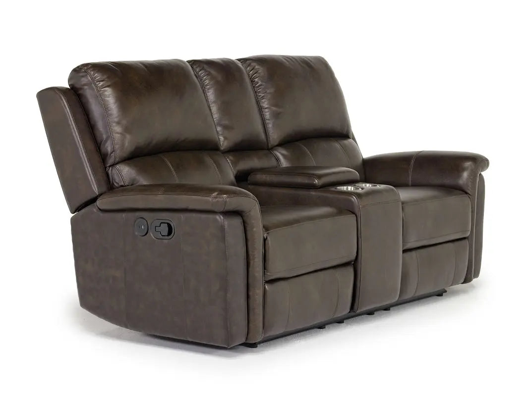 MARTINA10:Martina Reclining Sofa & Loves, AngledAngle