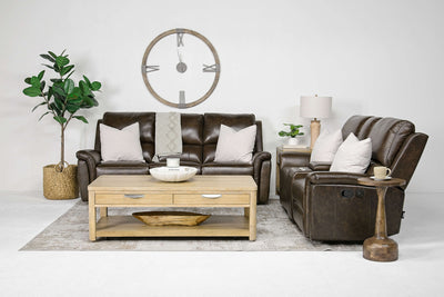 MARTINA10:Martina Reclining Sofa & Loves, Styled