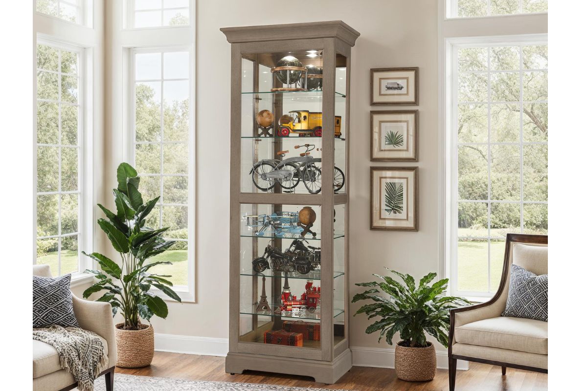 118077141:Martindale Curio Cabinet in Gray