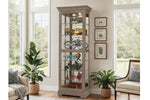 118077141:Martindale Curio Cabinet in Gray