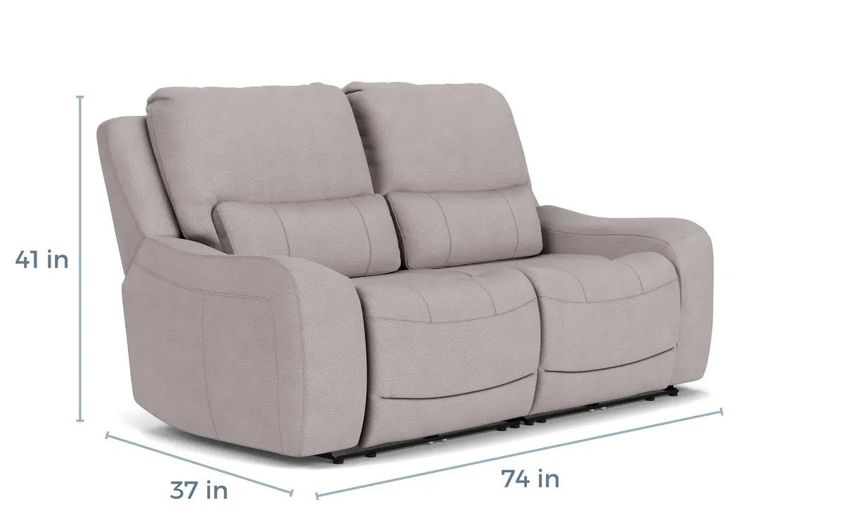 MASONLOVE:Mason 2 Power Loveseat, 