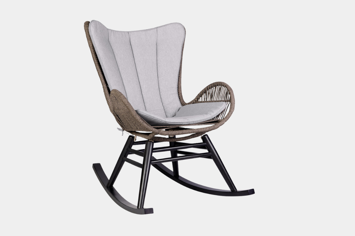 707686777:Mateo Rocking Outdoor Accent Chair, Angled