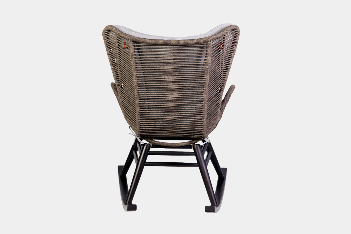 707686777:Mateo Rocking Outdoor Accent Chair, Back