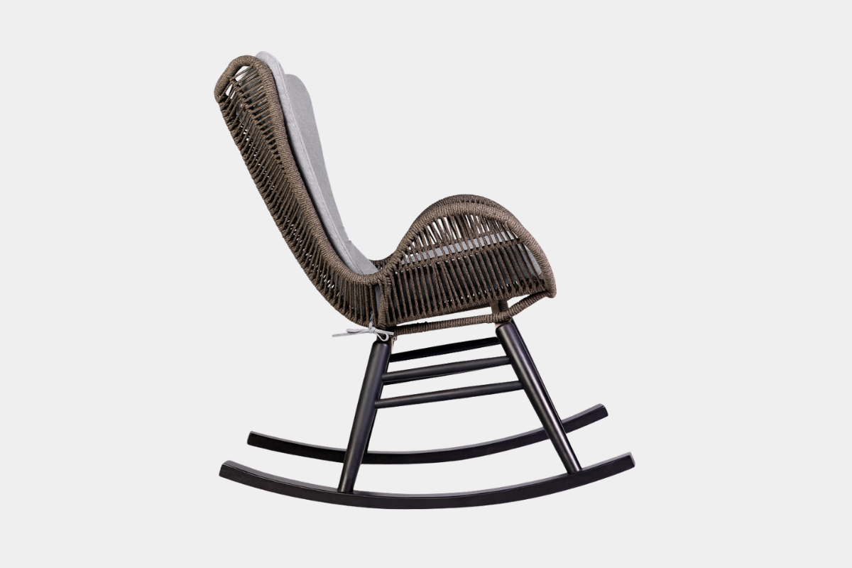 707686777:Mateo Rocking Outdoor Accent Chair, Side