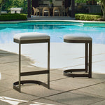143168888:Maude Outdoor Barstool, Styled