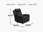 201689020:Maverick 2 Power Theater Recliner, 