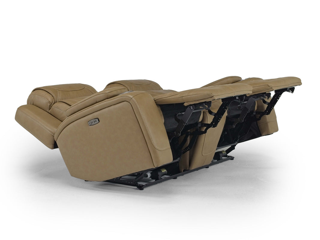 MAX000100:Max 2 Power Sofa & Console Lov,  ReclinedAngle