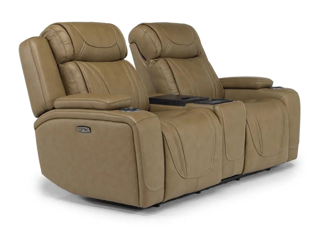 547297380:Max 2 Power Console Loveseat, AngledAngle