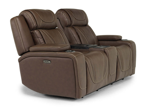 149289296:Max 2 Power Console Loveseat, Angle